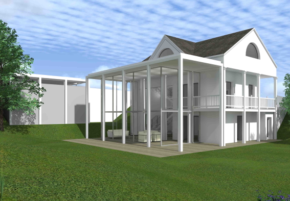 Extension Plessis Robinson Dragan Architecture, Paris, France, 2015